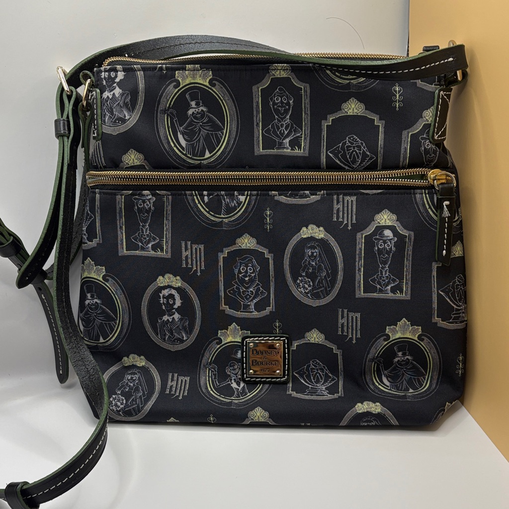 Dooney & Bourke Black Portrait Messenger Bag